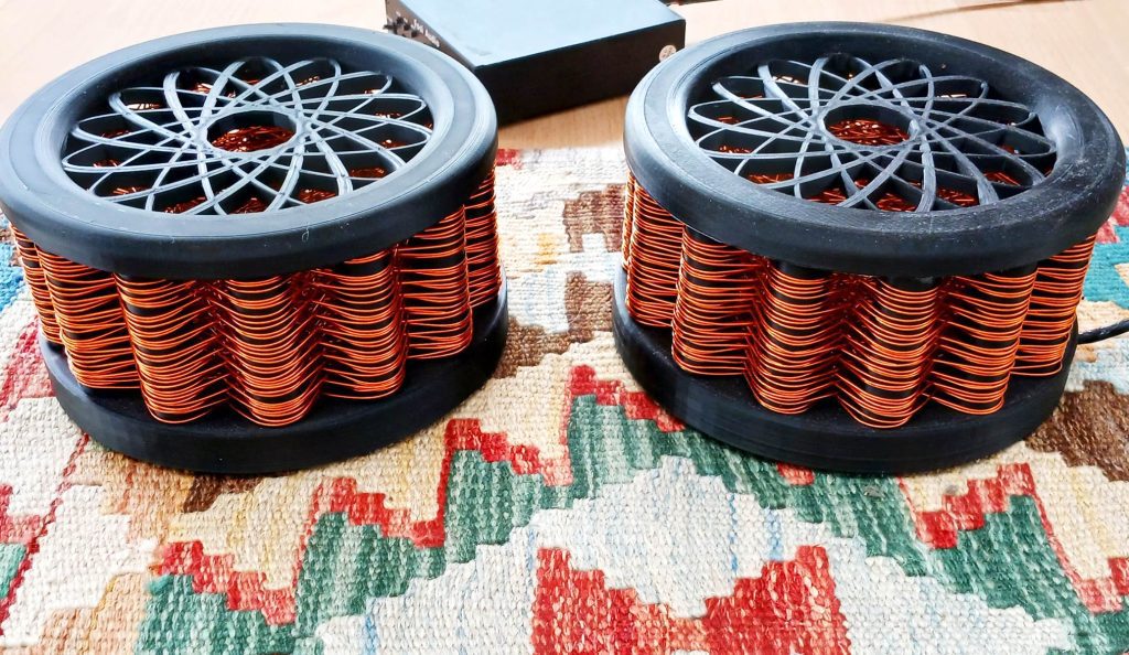 Rife coils session equipment